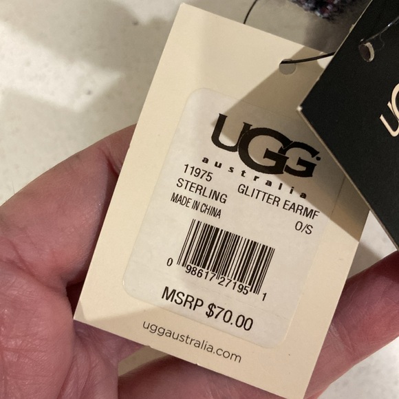 UGG Glitter Earmuff Sterling - Picture 5 of 9